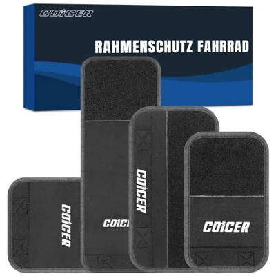 Imagen de COICER Protector para cuadro de bicicleta Juego 4 protección transporte adecuada portabicicletas Thule carbono marco Accesorios Ebike