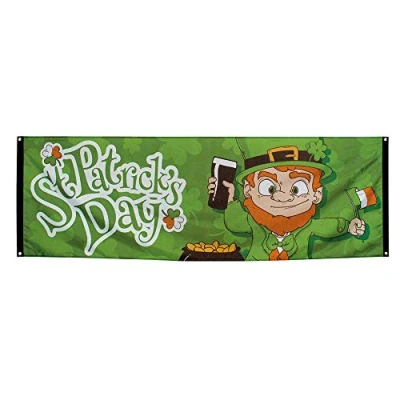 Imagen de Boland BOL44903 Banner St; Patrick Day Poliéster, 220x74 cm