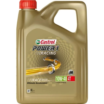 Imagen de Castrol Power 1 Racing 4T 10W 40 4L Aceite de motor 15046C