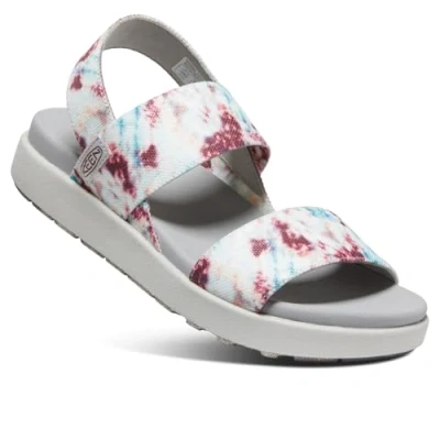 Imagen de KEEN Elle Backstrap, Sandalias con correa de tobillo para Mujer, Multicolor (Andorra/Tie Dye), 35 EU