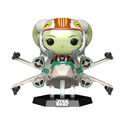 Imagen de Funko Pop! Ride Super Deluxe: Star Wars Rebels Hera Syndulla In X Wing Wars: Exclusiva Amazon Figura de Vinilo Coleccionable Idea Regalo Mercancia Oficial TV Fans