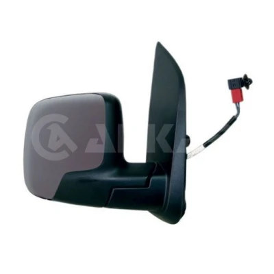 Imagen de Espejo retrovisor Alkar 9240351 derecha imprimado eléctrico calefactable, con sensor de temperatura, convexo para vehíc. volante a la izquierda