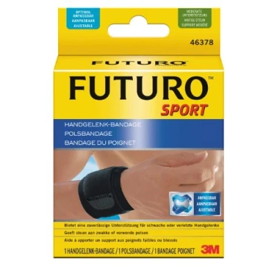 Imagen de Futuro FUT46378 Sport Muñequera (reversible, talla única)