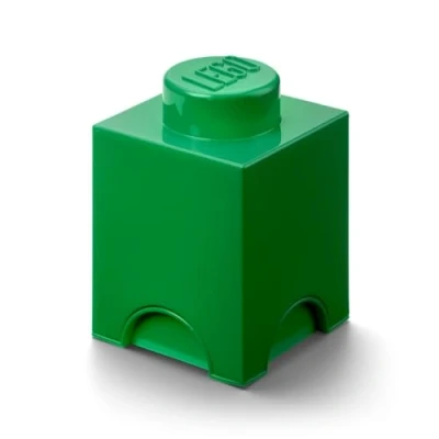 Imagen de lego 40011734 Caja en forma de bloque 1, color verde [importado Alemania]