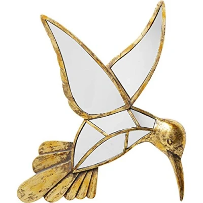 Imagen de KARE Espejo de Pared diseño colibrí, decoración Pared, Objeto Sala Estar, 60 cm