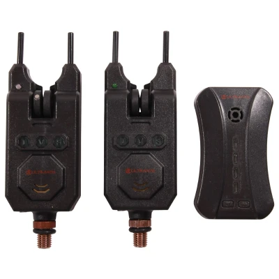 Imagen de Ultimate Snag Alarm Wireless 2+1 Set de Mordida Alarma carpfishing