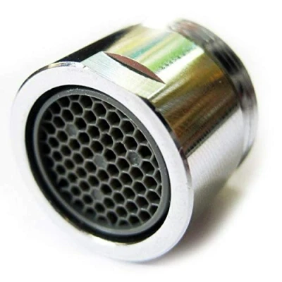 Imagen de PEPTE Boquilla aireadora de grifo ahorro agua M18 macho 18 mm + junta