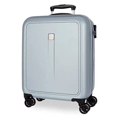 Imagen de Roll Road Camboya Maletas de cabina Azul Claro 40x55x20 cms Rígida ABS Cierre combinación lateral 37L 2,78 kgs 4 Ruedas dobles equipaje mano
