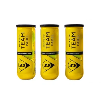 Imagen de Dunlop 3 Botes Pelotas Padel Team, 9