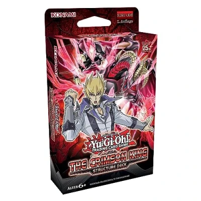 Imagen de Yu Gi Oh! Trading Card Game Crimson Crimison King Structure Deck Edición Alemana
