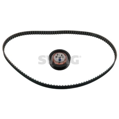 Imagen de SWAG 99 02 0068 Kit de correa distribución 124 con perfil dientes trapezoidal incl. rodillo tensor AUDI: 80 B4 Berlina, A6 C4 Berlina