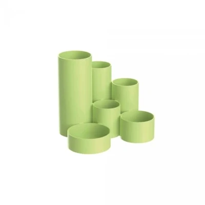 Imagen de MAUL MAULtubo, Portabolígrafos con 6 carcajes, resistente, fabricado en Alemania, diámetro aprox. 15 cm, altura 12,5 color lima
