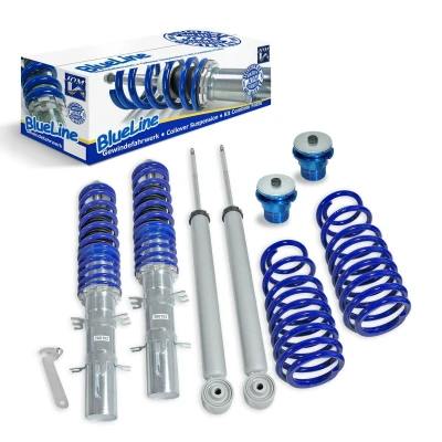 Imagen de JOM BlueLine 741013 Kit de suspensión, muelles/amortiguadores Eje delantero, trasero ajustable en altura SEAT: Leon I Hatchback