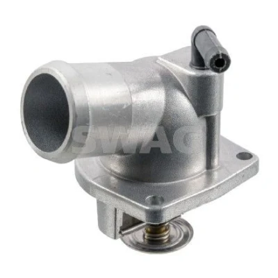 Imagen de SWAG 40 92 7869 Termostato, refrigerante con abrazadera, junta anular carcasa (cárter) OPEL: Zafira B, Vectra C Berlina, Corsa Hatchback
