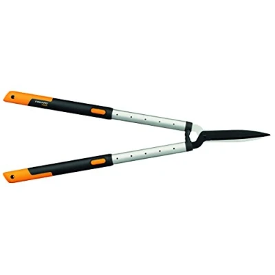 Imagen de Fiskars SmartFit Tijeras cortasetos telescópicas HS86, 68 93 cm, Negro/Naranja, 1013565