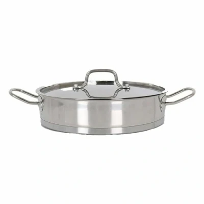Imagen de Quttin Cacerola con Tapa 6 L Ø 32,8 cm Cocina de Gran Capacidad