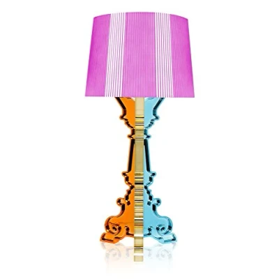 Imagen de Kartell Bourgie, Lámpara de mesa con regulador intensidad, Regulable, Fucsia