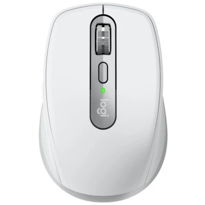 Imagen de Ratón inalámbrico Logitech MX ANYWHERE 3, Para Mac, 4000 ppp, Bluetooth, Carga rápida, Botones personalizables, Blanco