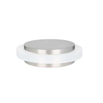 Imagen de EVI Herrajes Tope de Puerta Adhesivo 45 x 14 mm Goma Blanca Silicona Natural Acero Inoxidable Gran Adhesión 100% Funcional Mod. 04020335X12BAM