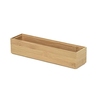 Imagen de Compactor Caja de almacenaje Madera Oscuro 30 x 7.5 H.6.5 cm