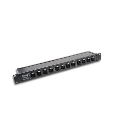 Imagen de Hosa PDR 369, Patch Bay, 12 point, De normalled, XLR3F to XLR3M