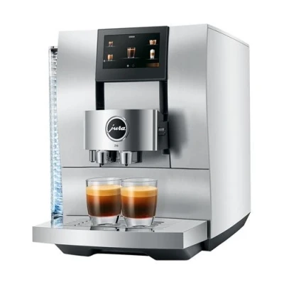 Imagen de Cafetera superautomática Jura Z 10 Aluminium White (EA), 1450 W, 2.4 l, 280 g, Función 2 tazas, Molinillo integrado, Plata