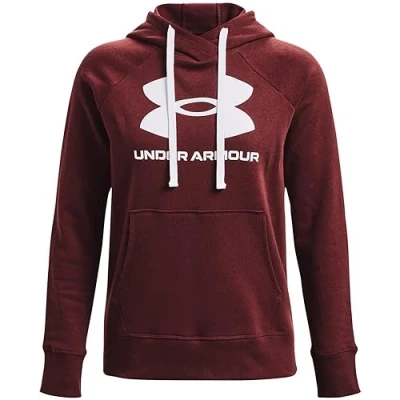 Imagen de Under Armour Sudadera con Capucha Mujer Rival Fleece Granate
