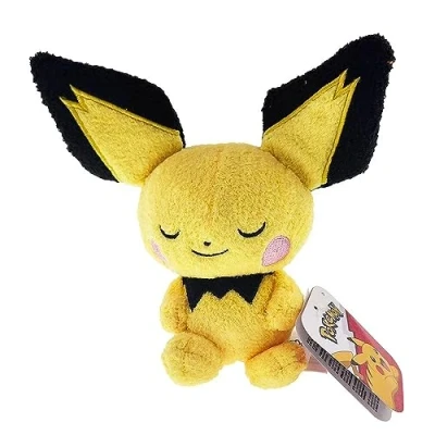 Imagen de Pokémon Pichu Sleeping Plush 5 Inch Premium Plush, Multicolor