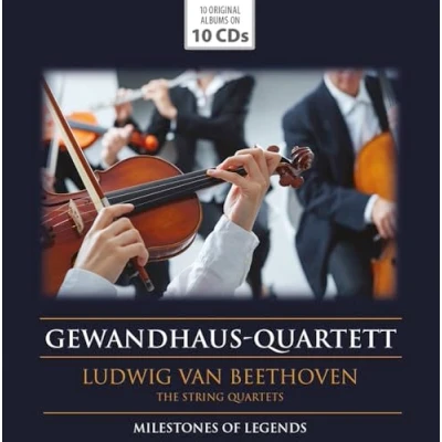 Imagen de Beethoven die Streichquartett 10 Cds GEWANDHAUS QUARTETT