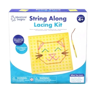 Imagen de Learning Resources Kit para Crear diseños con Cordones, Multicolor, Talla única (ESP3645 UK1)