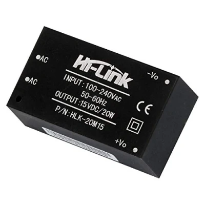 Imagen de HI LINK HLK 20M15 AC DC 220V a 15V 20w Módulo de fuente alimentación reductora inteligente para el hogar (1 PCS)