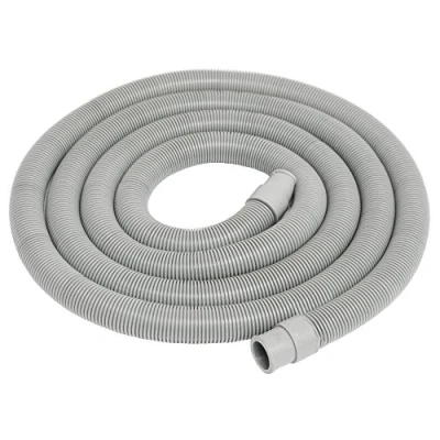 Imagen de Manguera de desagüe Plástico para lavadoras lavavajillas Longitud: 2,5m, Gris