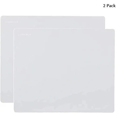 Imagen de Juego de 2 manteles individuales silicona para niños, 50 x 40 cm, antiadherentes, portátiles, plegables, ideales manualidades, armarios, mesas, cajones