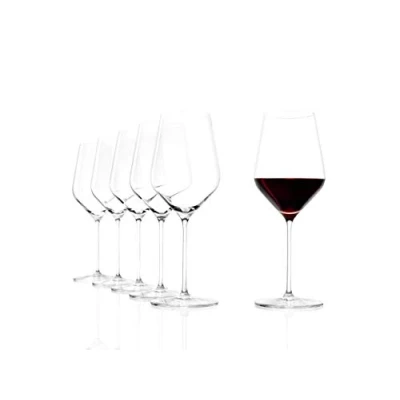 Imagen de Stölzle Lausitz Vaso de vino tinto STARlight 510ml I Set 6 vasos aptos para el lavavajillas inastillables altamente funcionales