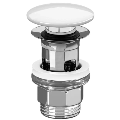 Imagen de Villeroy &amp; Boch tapón para lavabo blanco 8L0334RW