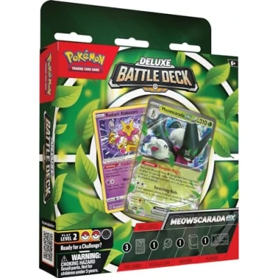 Imagen de Pokémon Deluxe Battle Deck: Meowscarada ex EN