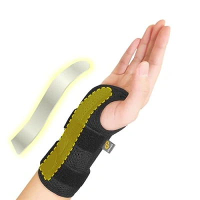 Imagen de BRACOO WB31 Fulcrum Muñequera con Férula ergonómica de muñeca transpirable para hombres y mujeres se adapta a derecha e izquierda