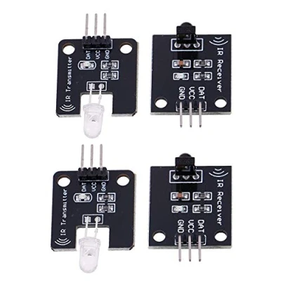 Imagen de iHaospace 2 Sets 38KHz IR Infrared Transmitter Module + Receiver Sensor Compatible with Arduino RPI STM32