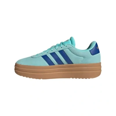 Imagen de adidas VL Court Bold Shoes, Zapatos Mujer, Flash Aqua Team Royal Blue Gold Met, 36 EU