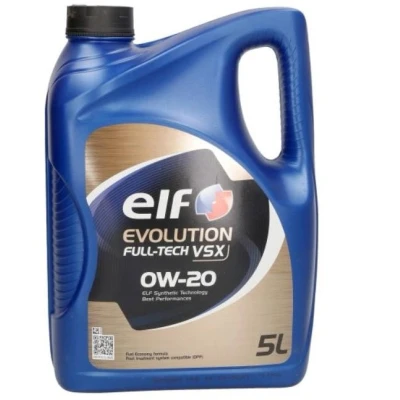 Imagen de Elf Evolution Full Tech VSX 0W 20 5L Aceite de motor 2214229 AUDI: A3 Berlina, Sportback, SEAT: IBIZA 5, MAZDA: CX 3
