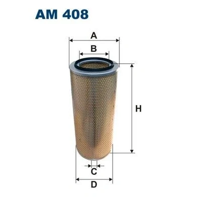 Imagen de Filtro de aire FILTRON AM 408