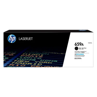 Imagen de HP 659A W2010A, Negro, Cartucho Tóner Original, de 16.000 páginas, para impresoras Color LaserJet Enterprise M856dn, MFP M776dn, Flow M776z y M776zs