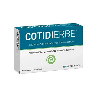 Imagen de Specchiasol Cotidierde 45 comprimidos Sin gluten Ayuda al transito intestinal
