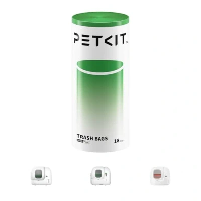 Imagen de PETKIT Bolsa de Arena para Gatos, Repuesto PURA MAX 2 y PUROBOT PRO, Resistente a Arañazos, Duradera, 1 Rollo (18 Piezas)
