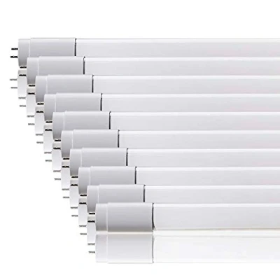 Imagen de ZONE LED Juego de tubos 120 cm, blanco neutro (4000 K), 1850 lúmenes, T8, G13 18 W (equivalente a 36 W), incluye arranque, tubo fluorescente LED, neón, lámpara tubo, 10