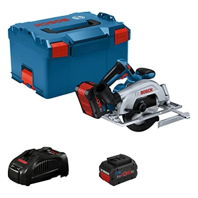 Imagen de Bosch Professional 18V System GKS 57 2 Sierra circular a batería (Brushless, Ø 165 mm, profundidad de corte baterías ProCORE 5.5Ah, en L BOXX)
