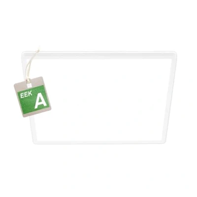 Imagen de Briloner Plafón LED Tava A, 42x42 cm, plástico, blanco