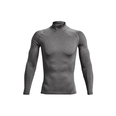 Imagen de Under Armour Langarm HG Compression MOCK Camiseta interior, Hombre, Talla: XS, Grau