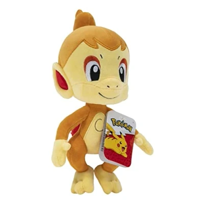 Imagen de Pokémon PKW2692 Chimchar Peluche 8 Pulgadas, Detalles auténticos, Juguetes para niños, Multicolor