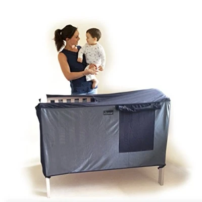 Imagen de Snoozeshade Tour de lit pour berceau ou pliant ayant un matelas 120 x 60 cm
